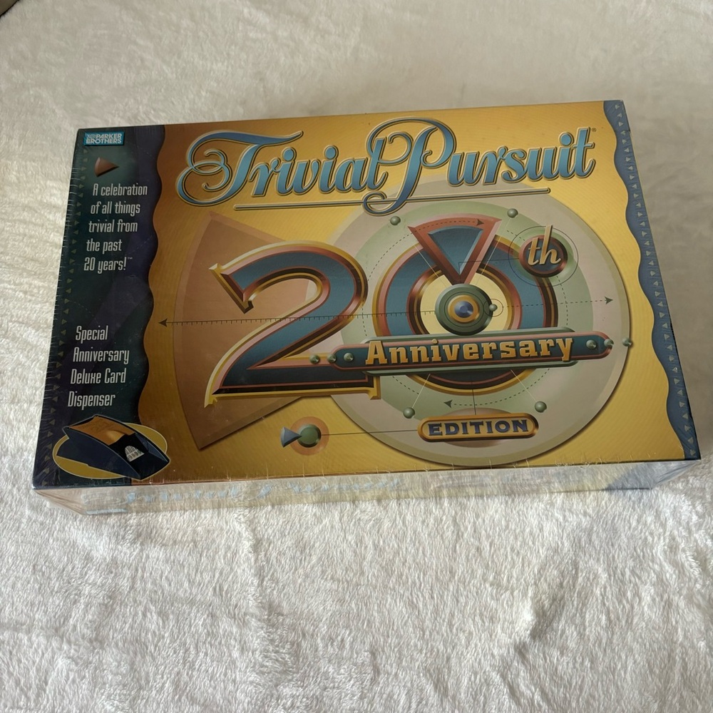 Trivial Pursuit 20th Anniversary Edition Board Game Sealed Hasbro
